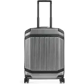 Piquadro PQ Light Premium Ultra Slim Spinner 55 Grey / Black, Valise, Gris, Noir
