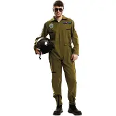 MOM Top Gun Costume Marron XL Enfants