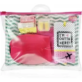 GLOV USA 7 pièces Beauty Junky In-Flight Essential Travel Comfort Kit, Accessoires de voyage, Multicolore