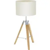 Eglo Lampe de bureau beige 68 cm Lantada