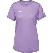 Mammut Tree Wool Fl Short Sleeve T-shirt Violet S Femme