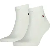 Tommy Hilfiger Chaussettes de Sport Lot de 2 Blanc