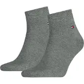 Tommy Hilfiger Chaussettes de cheville gris, Unicolore