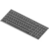 HP - Clavier de rechange pour ordinateur portable - rétroéclairé - français - France - pour EliteBook 755 G5 (L14366-051)