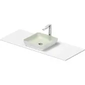Duravit Sivida Set lavabos rectangulaires incl. console 1280x500x123mm, 268020FG00