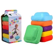 Johntoy Trittsteine ​​Schaumstoff, 6er Set