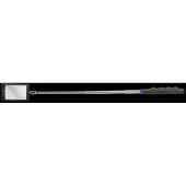 SW-Stahl Miroir d'inspection télescopique en acier inoxydable, avec éclairage LED