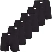Phil&Co. Boxers ' Jersey Loose Fit ' noir