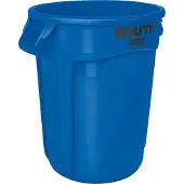 Rubbermaid Bidon multi-usages bleu 121l PE extérieur-Ø560xH692mm - FG263200BLUE