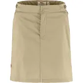 Fjällräven Abisko Hike Skirt Beige 36 Femme