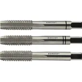 Bohrcraft Hand-Gewindebohrer-Satz HSSG DIN352 metrisches Linksgewinde M10
