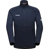 Mammut - Polaire chaude et polyvalente - Aconcagua ML Jacket Men Marine pour Homme en Nylon - Taille S - Navy