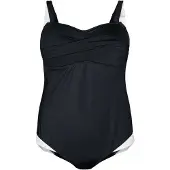 Swim By Zizzi Maillot de bain 'Svera' noir