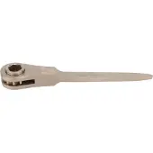 Ks Tools BRONZEplus cliquet de construction, 6 pans, avec pointe de centrage 26 mm