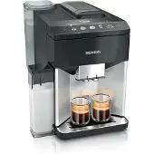 Siemens Machine à café à grain EQ500 TQ513R01 Integral - noire/argent