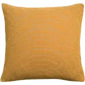 Vivaraise Housses de coussins INES - Marron - 45x45 cm