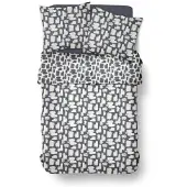 TODAY Ensemble de Housse de Couette TODAY Dream Black