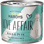 Hardys Love Affair veau et dinde pâtée pour chat (boîte)