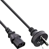 InLine 4043718051618 Noir 1,8 m AS3112 Coupleur C13