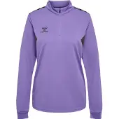 Hummel Sweat de sport 'Authentic' lavande / noir