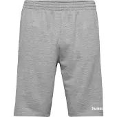 Hummel Pantalon gris chiné / blanc