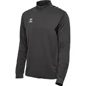 Hummel Sweat de sport 'Authentic' gris argenté / blanc