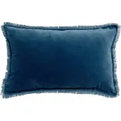 Vivaraise Housses de coussins FARA - Bleu - 30x50 cm
