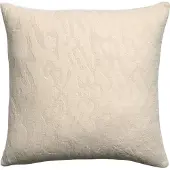Vivaraise Housses de coussins INES - Beige - 45x45 cm
