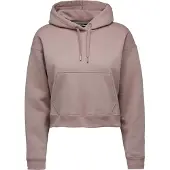 Black Diamond Crop Hoodie Rose L Femme