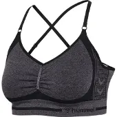 Hummel Mt Lulu Seamless Sports Top Gris XS Femme