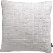 Vivaraise Housses de coussins SWAMI - Blanc - 45x45 cm