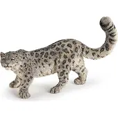 Papo Figurine Léopard des neiges - - LA VIE SAUVAGE - Enfant - Intérieur - Gris