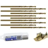 GEKO Forets pour métaux 6mm HSS, paquet de 10 (6 millimètres)