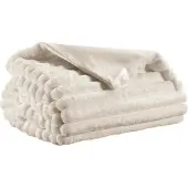Vivaraise Plaid Alice neige - 130 x 160 cm