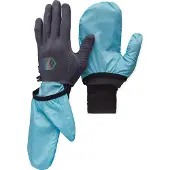 Black Diamond Deploy Wind Hood Mittens Bleu S