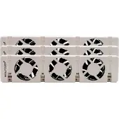 RealPower Heizungslüfter HL-3.3er Set mit 3 Ventilatoren