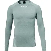 Kempa Attitude Long Sleeve Base Layer Gris 128 cm Garçon