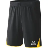 Erima Short Classic 5-c Noir/jaune Junior - 152