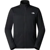The North Face Veste en polaire à zip complet Cedar Trail pour homme - Polaire douce, poches zippées sécurisées, TNF Noir, Large