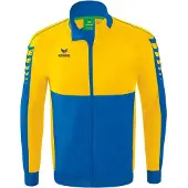Erima Veste de travail Six Wings New Royal/jaune
