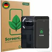 ScreenLeaf Film de protection d'écran, Protection d'écran Écologique, Clear, Anti-Rayures (Nothing Phone (3a)), Téléphone portable : film de protection, Transparent