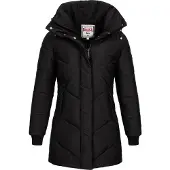 Lonsdale Beeley Coat Noir S Femme