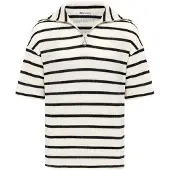 Dandalo Pull-over noir / blanc cassé