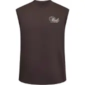 SikSilk T-Shirt marron / blanc cassé