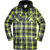 Terrax Chemise thermique Workwear taille M noir/limette (M)