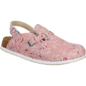 Birkenstock Femmes, Sandales, Kay SL Birko-Flor étroit, Rose, (41)