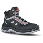 U Power Chaussure de sécurité Cross Pointure 46 noir / gris / rouge - UC10014-46