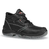 U Power U-Power Bottes de sécurité à lacets EN ISO 20345 S3 SRC Safe UK Taille 47 Cuir de vachette noir - UE10123