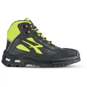 U Power UPOWER Unisexe RL1E154-40 RL1E154-40-Safety Shoe RED Lion Model Form S3 CI SRC ESD Size, Noir, 40 EU