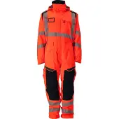 Mascot Winter Boilersuit With Kneepad Pockets Orange 2XL